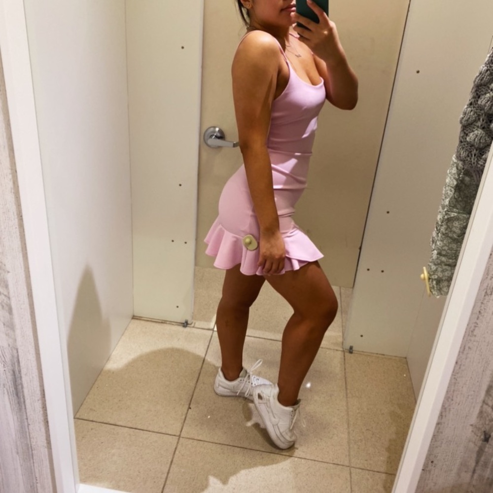 Lavender Mini Dress